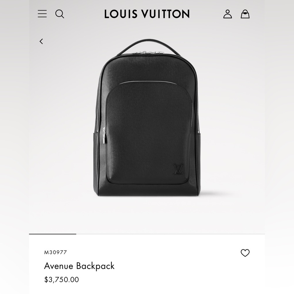 Avenue Backpack Taiga Leather - -USED PRE LOVED GOOD CONDITION| LOUIS VUITTON - Picture 4 of 4